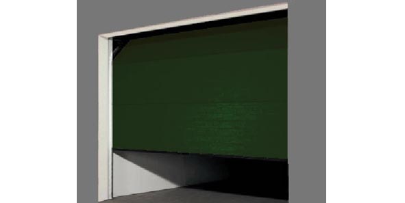 Portão de garagem seccionado