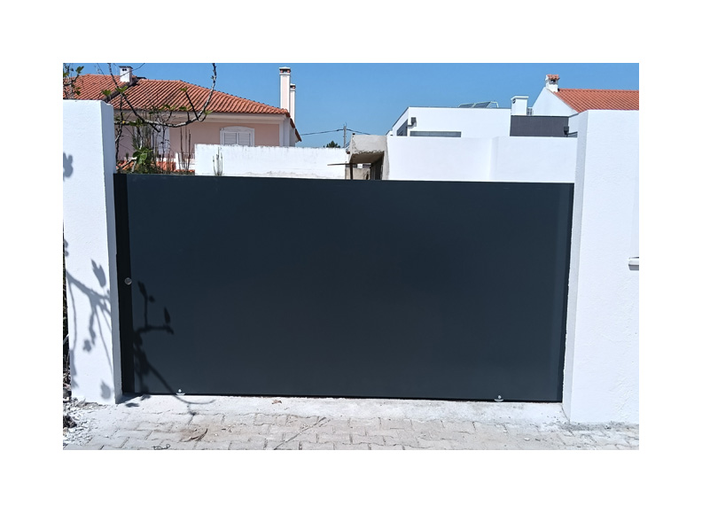 Portão com instalação em Alamda automático
