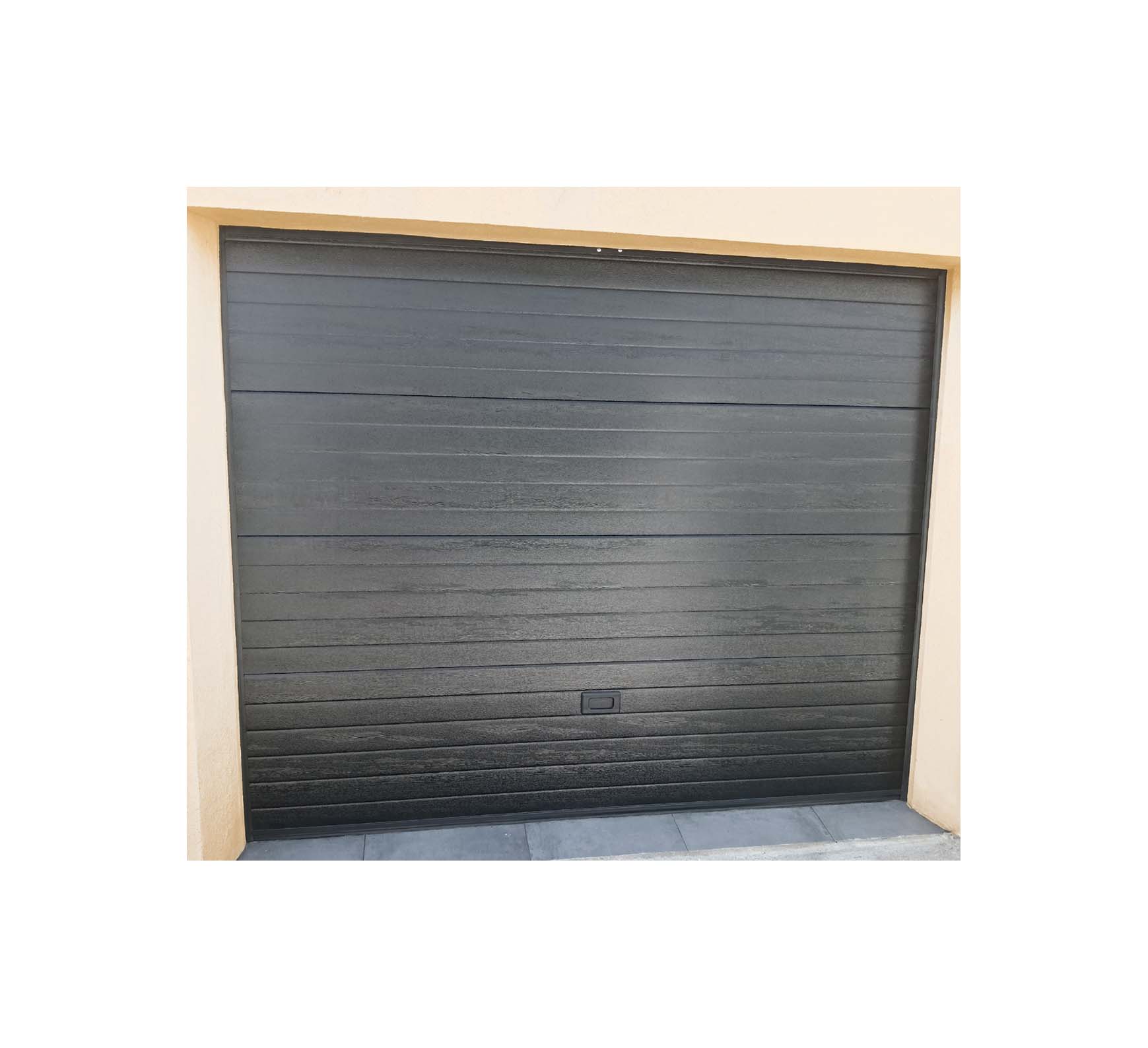 porta de garagem preto instalação em almada